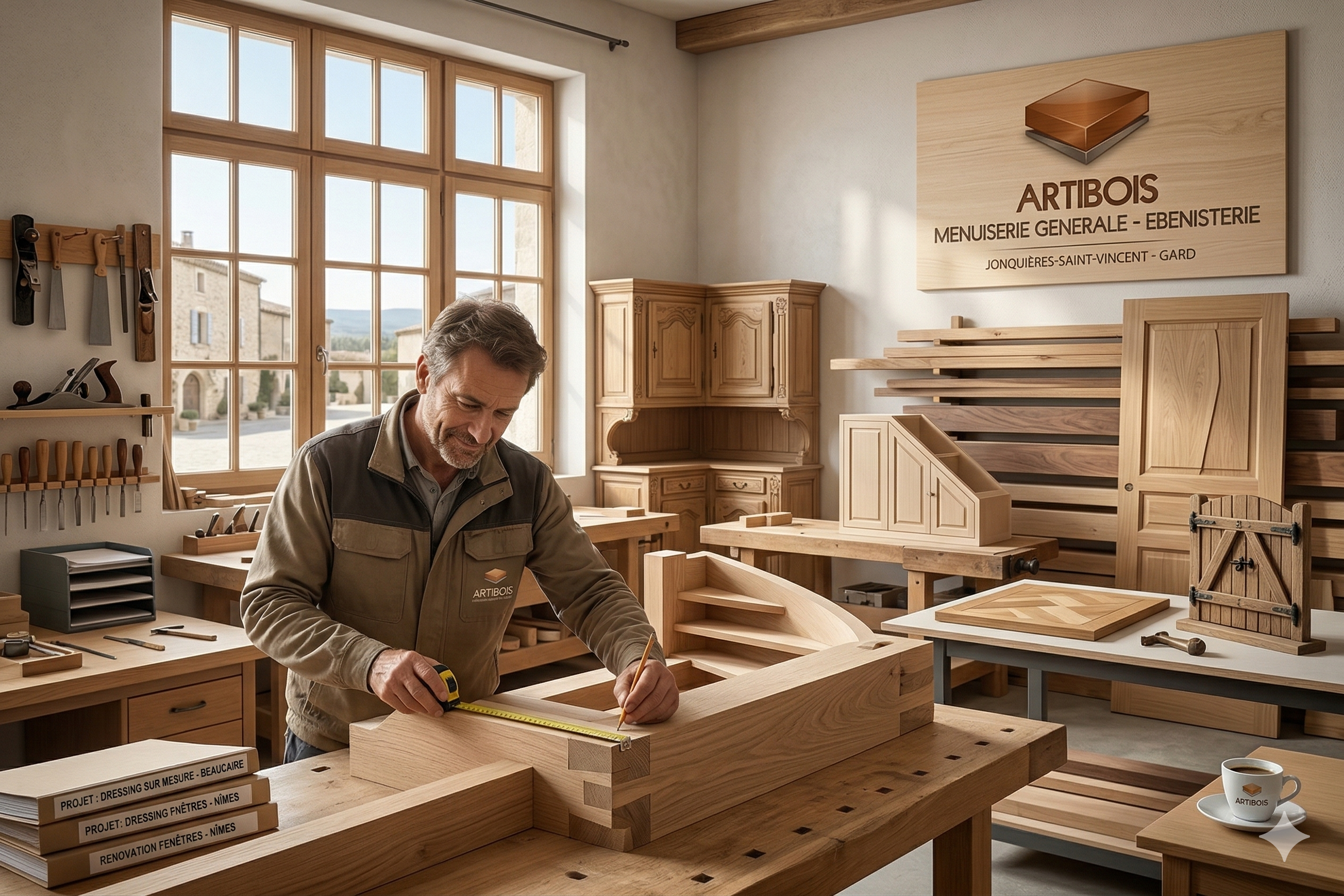 Artibois : L’Artisanat du Bois d’Excellence à Jonquières-Saint-Vincent